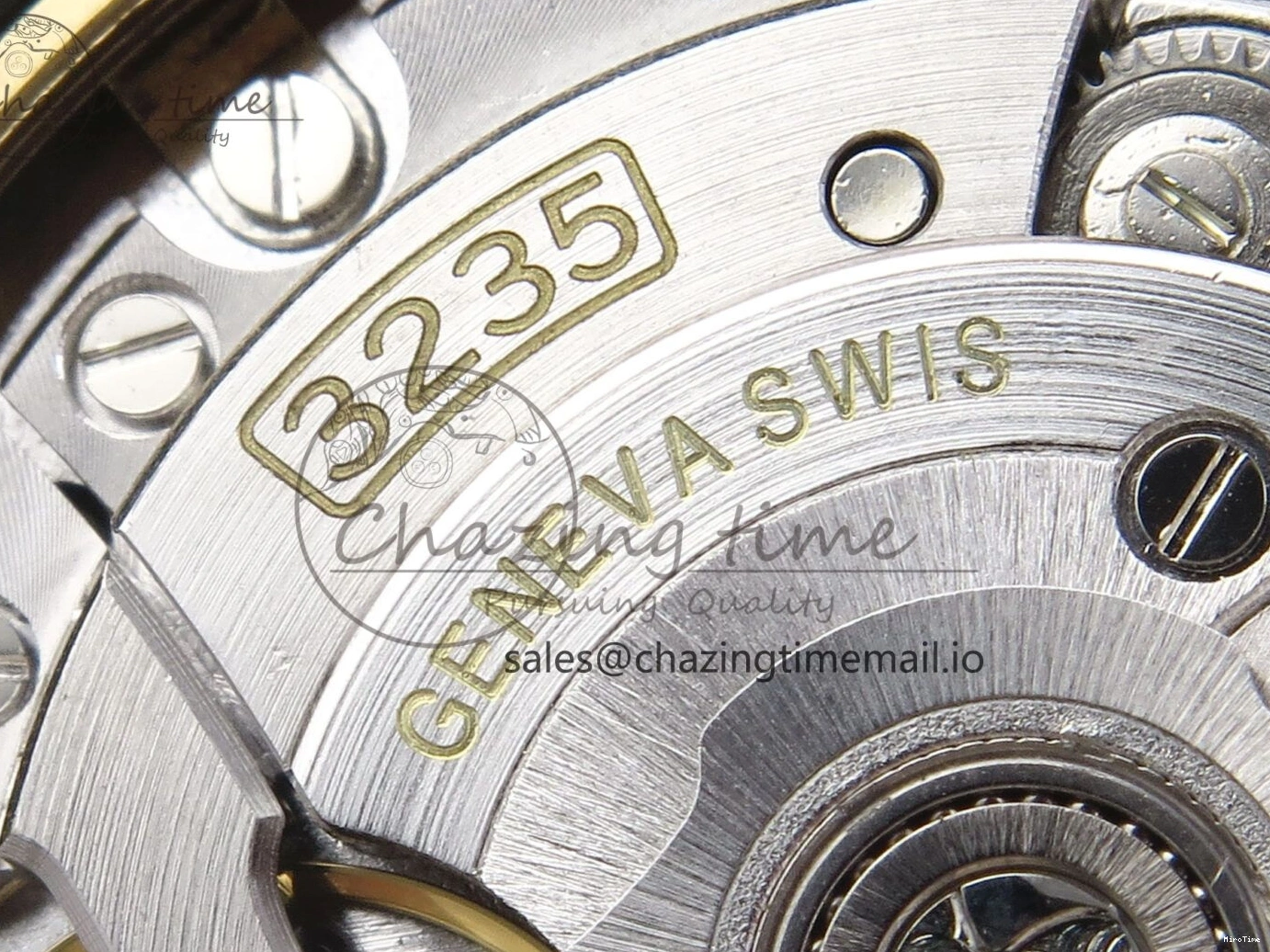 MiroTime 0317 Submariner 41mm 126618 LN THBF 904L Black Ceramic 1:1 Best Edition on YG Bracelet SH UrbanChic 334